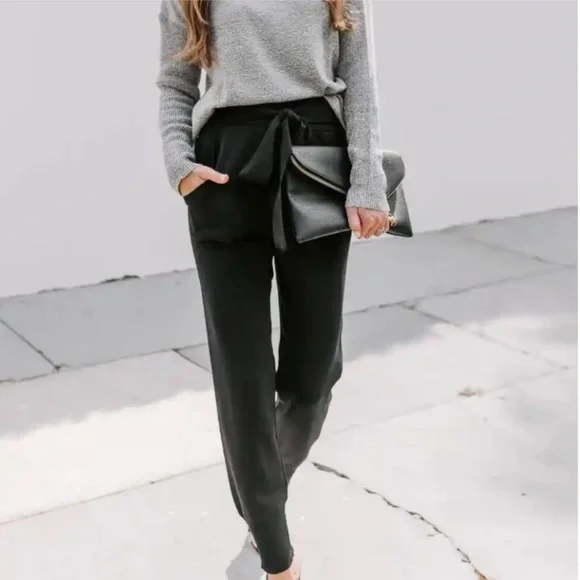 VICI CONFIDENTIAL POCKETED TIE
TROUSERS - BLACK - Picture 2 of 9